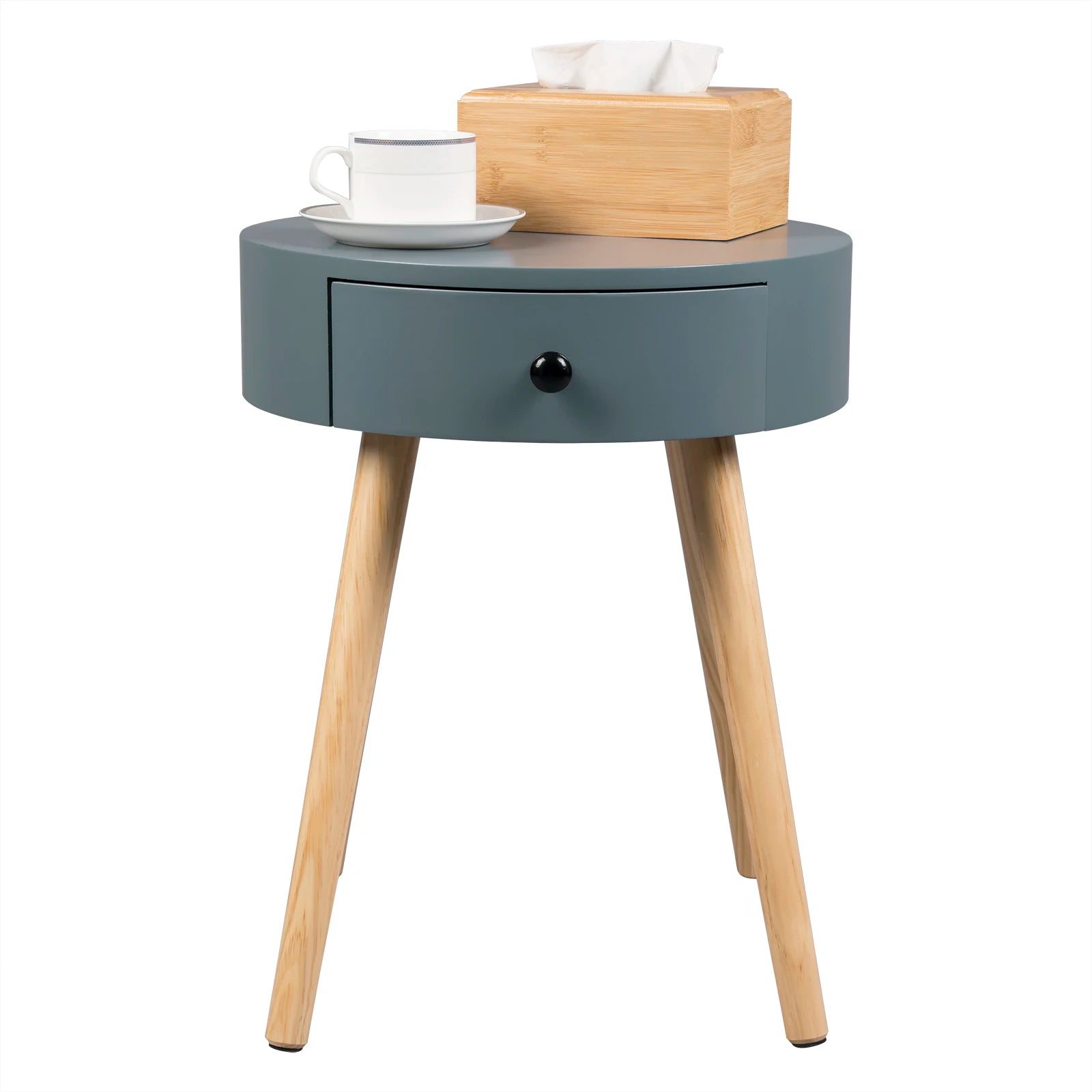 Modern side tables nightstands with drawer - Homevalley.co.uk
