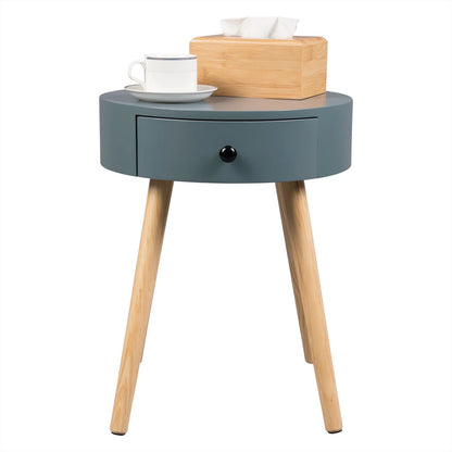 Modern side tables nightstands with drawer - Homevalley.co.uk