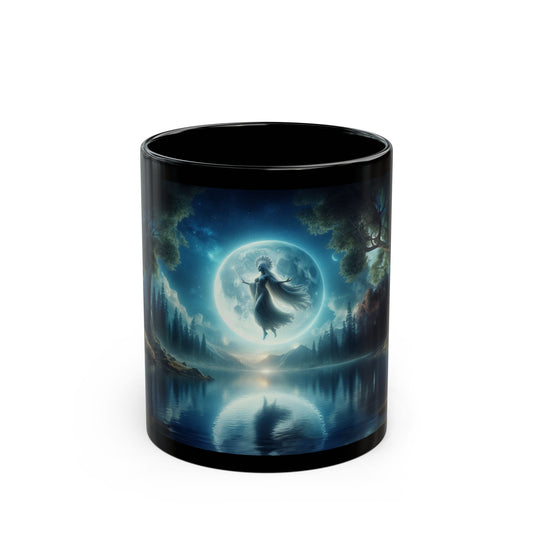 Moon Gooddess Coffee Mug, Witchcraft Magic and Occult Coffee Cup, Gift for Her (11oz, 15oz) - Homevalley.co.uk