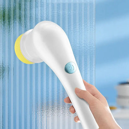 Multifunctional USB Rechargeable Electric Rotary Cleaning Brush - Homevalley.co.uk