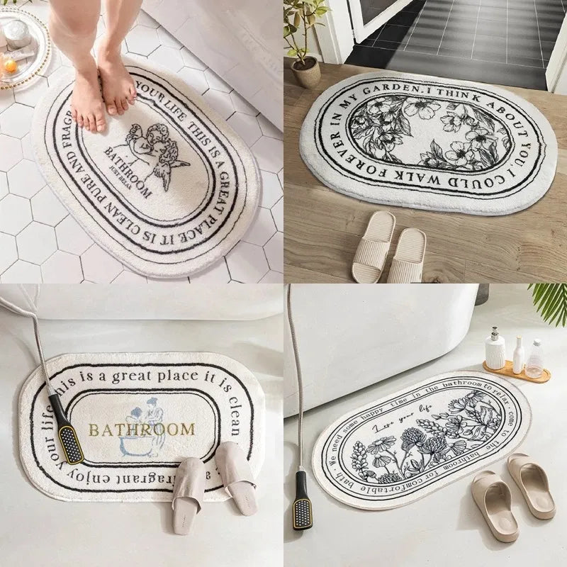 Non-Slip Absorbent Bathroom Mat – Soft, Safe, and Stylish for Every Bathroom - Homevalley.co.uk