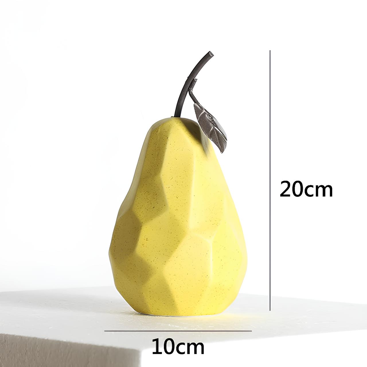 Nordic Abstract Apple Pear Fruit Ornament - Homevalley.co.uk