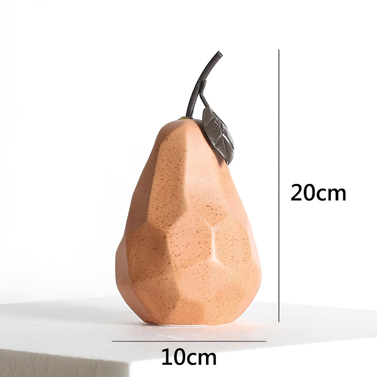 Nordic Abstract Apple Pear Fruit Ornament - Homevalley.co.uk