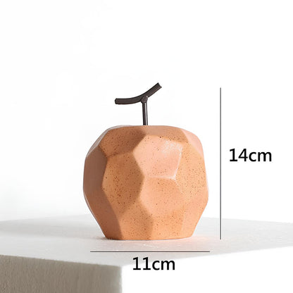 Nordic Abstract Apple Pear Fruit Ornament - Homevalley.co.uk