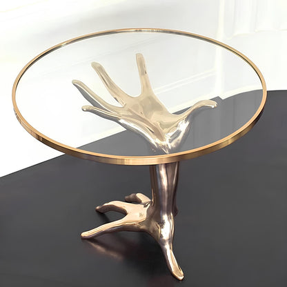 Nordic Design Modern Round Coffee Side Table - Homevalley.co.uk