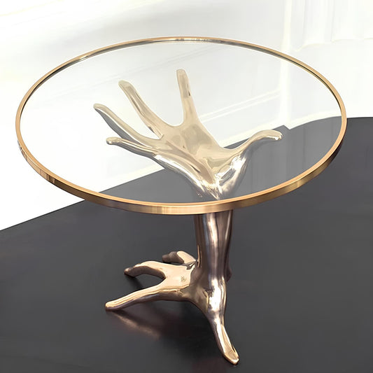 Nordic Design Modern Round Coffee Side Table - Homevalley.co.uk