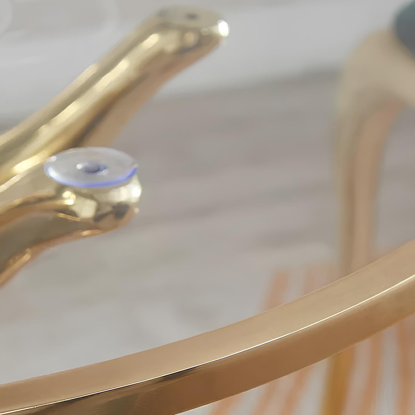 Nordic Design Modern Round Coffee Side Table - Homevalley.co.uk