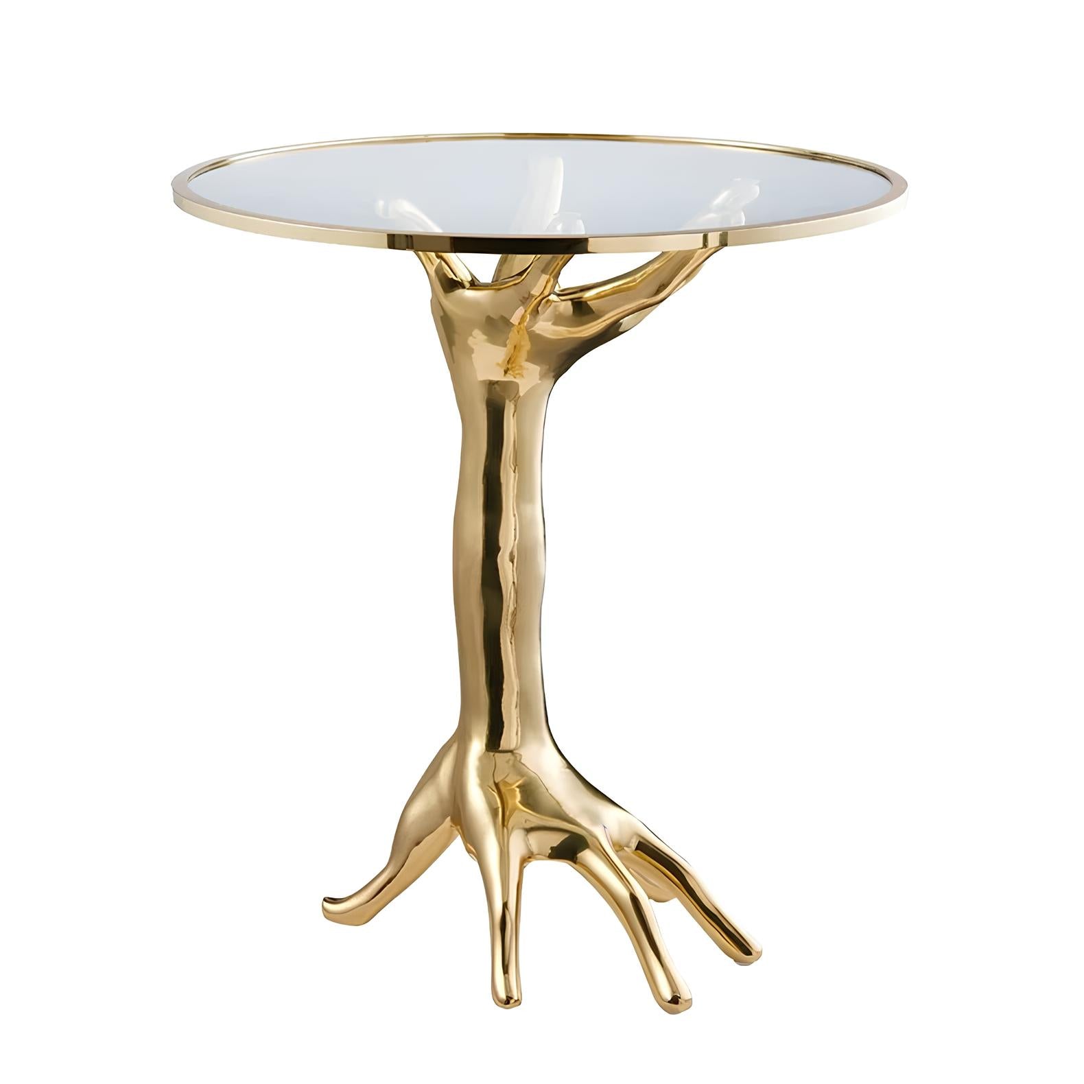 Nordic Design Modern Round Coffee Side Table - Homevalley.co.uk