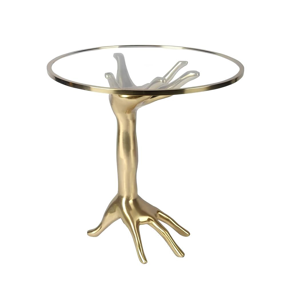 Nordic Design Modern Round Coffee Side Table - Homevalley.co.uk