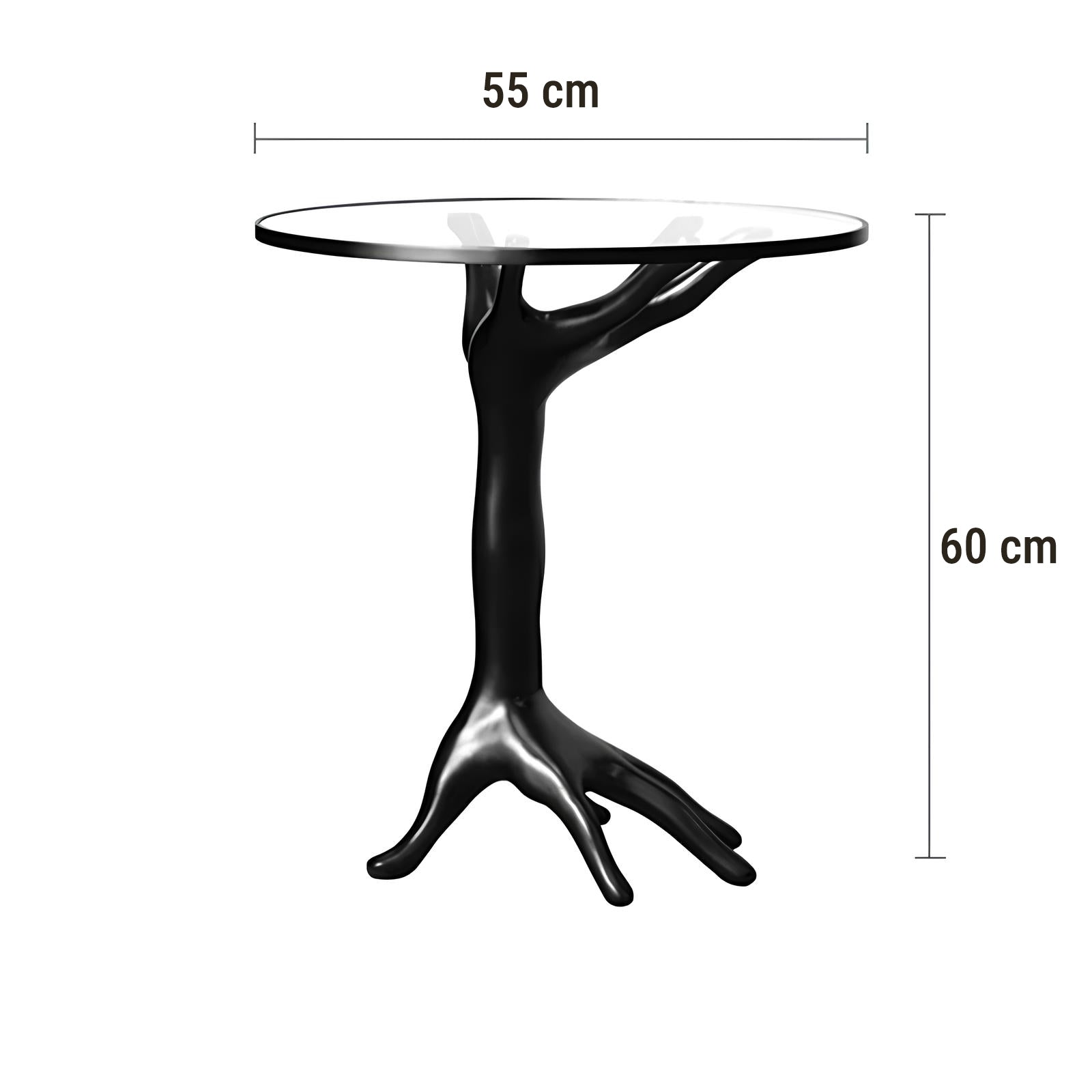 Nordic Design Modern Round Coffee Side Table - Homevalley.co.uk