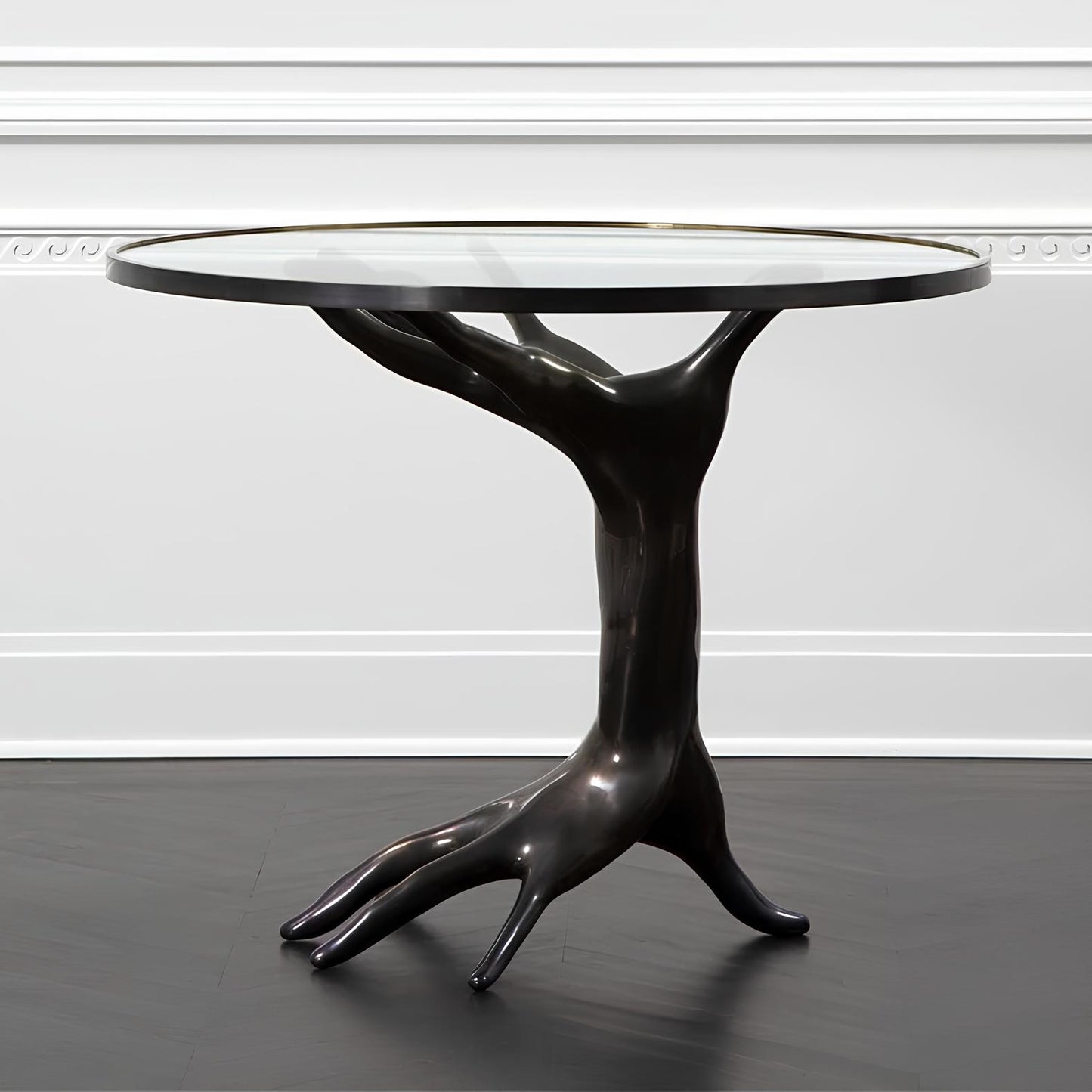 Nordic Design Modern Round Coffee Side Table - Homevalley.co.uk