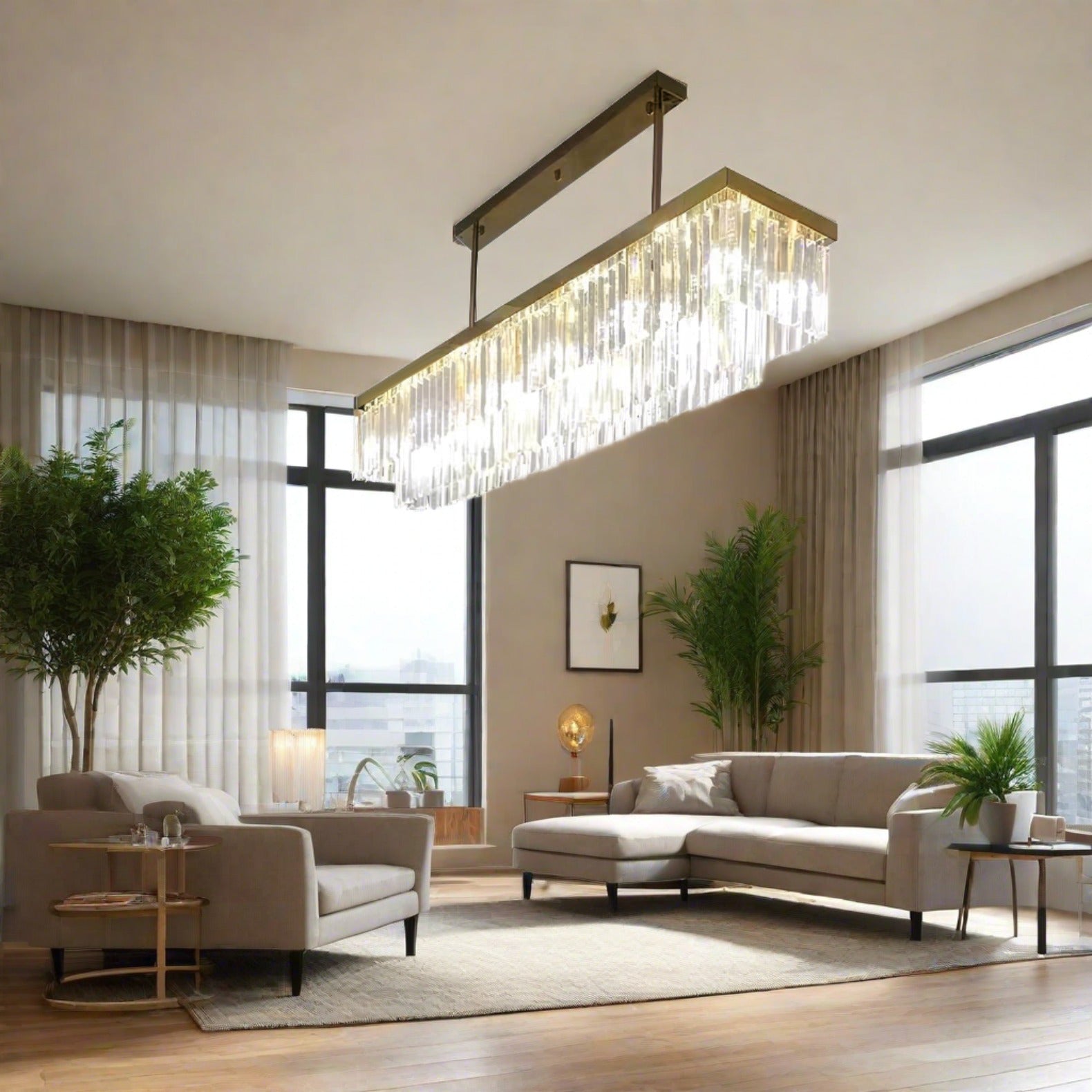 Nordic Pendant Lamp Crystal Chandelier - Homevalley.co.uk
