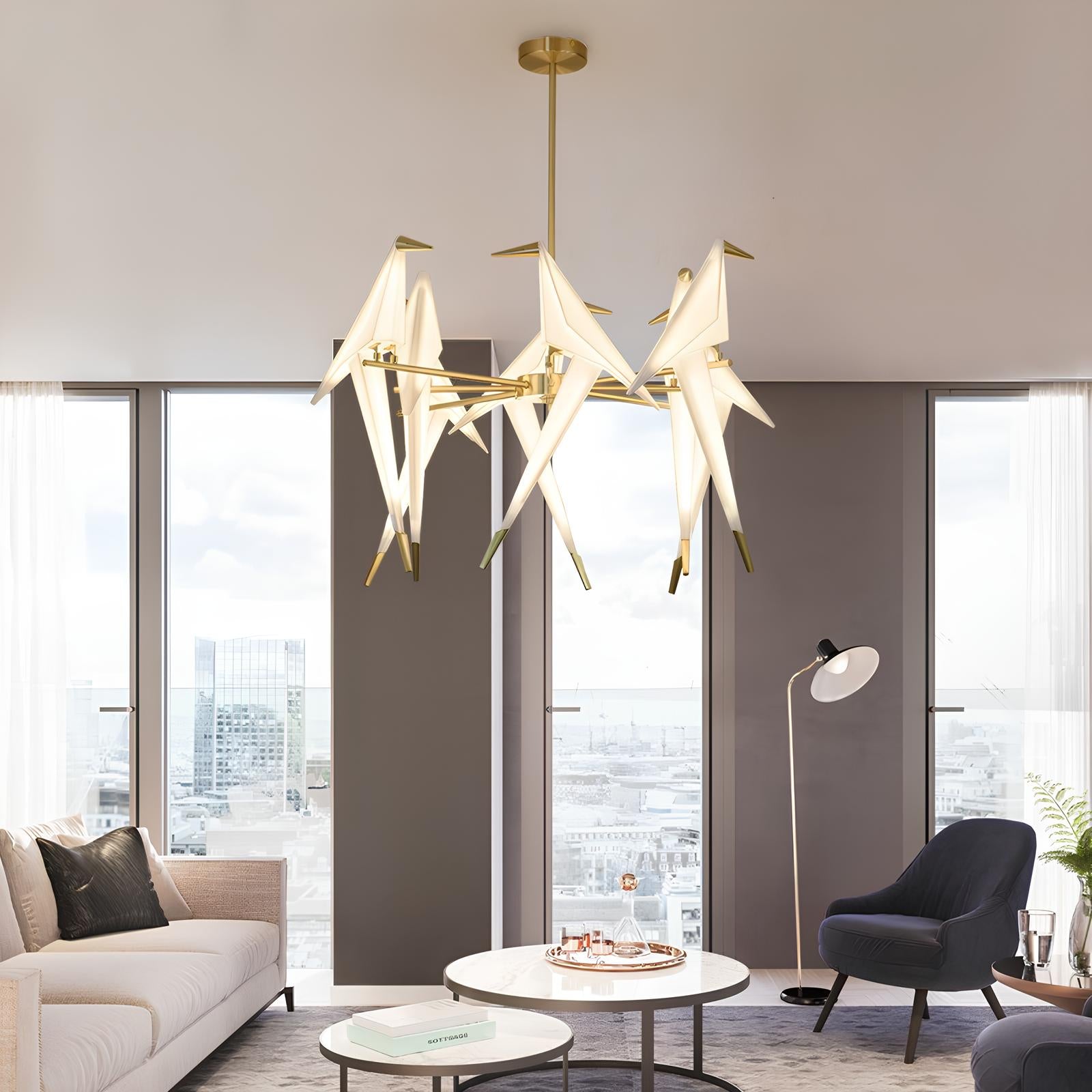 Origami Bird Ceiling Light Chandelier Lamp - Homevalley.co.uk