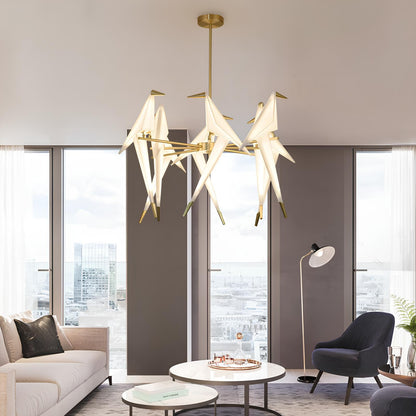 Origami Bird Ceiling Light Chandelier Lamp - Homevalley.co.uk