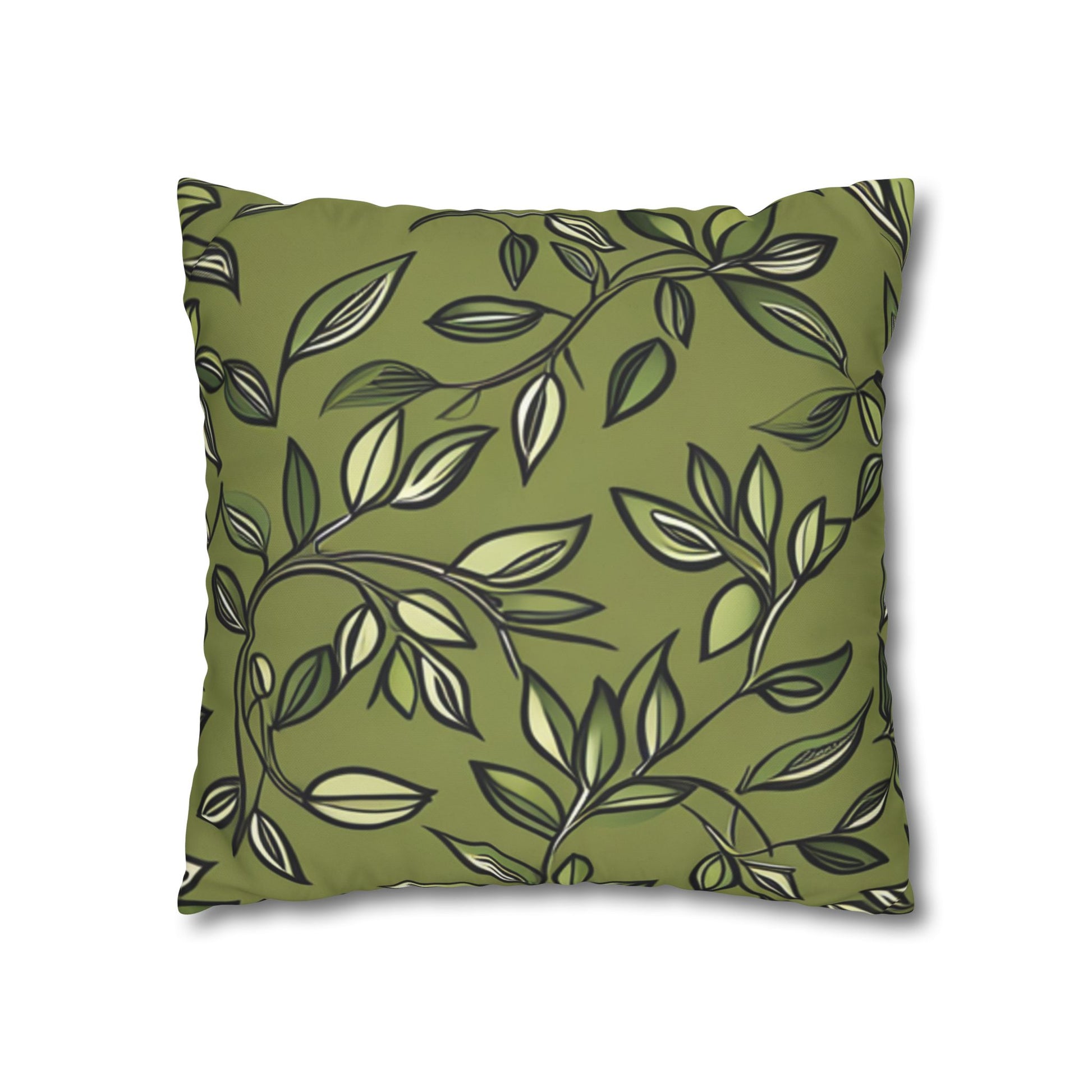 Owl Pillow Case, Owl and Botanicals Pillow Case, Owl Lovers, Birds Lovers, Gift For Her, Gift for Friend - Homevalley.co.uk