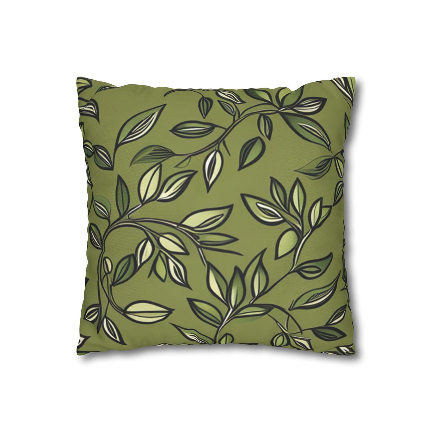 Owl Pillow Case, Owl and Botanicals Pillow Case, Owl Lovers, Birds Lovers, Gift For Her, Gift for Friend - Homevalley.co.uk
