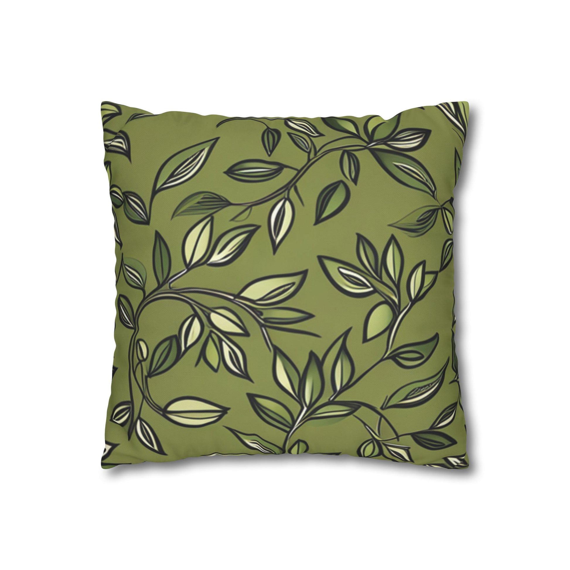 Owl Pillow Case, Owl and Botanicals Pillow Case, Owl Lovers, Birds Lovers, Gift For Her, Gift for Friend - Homevalley.co.uk