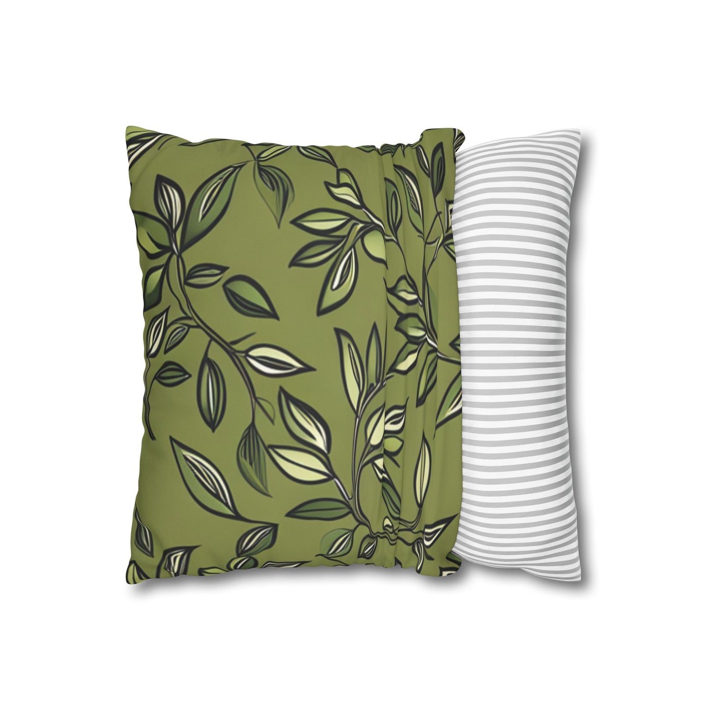Owl Pillow Case, Owl and Botanicals Pillow Case, Owl Lovers, Birds Lovers, Gift For Her, Gift for Friend - Homevalley.co.uk