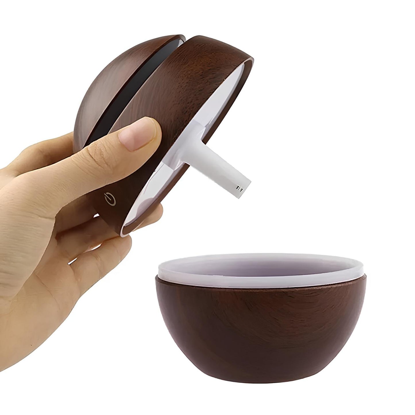Portable Aroma Diffuser And Humidifier 130ML with 7 Color LED Light - Homevalley.co.uk