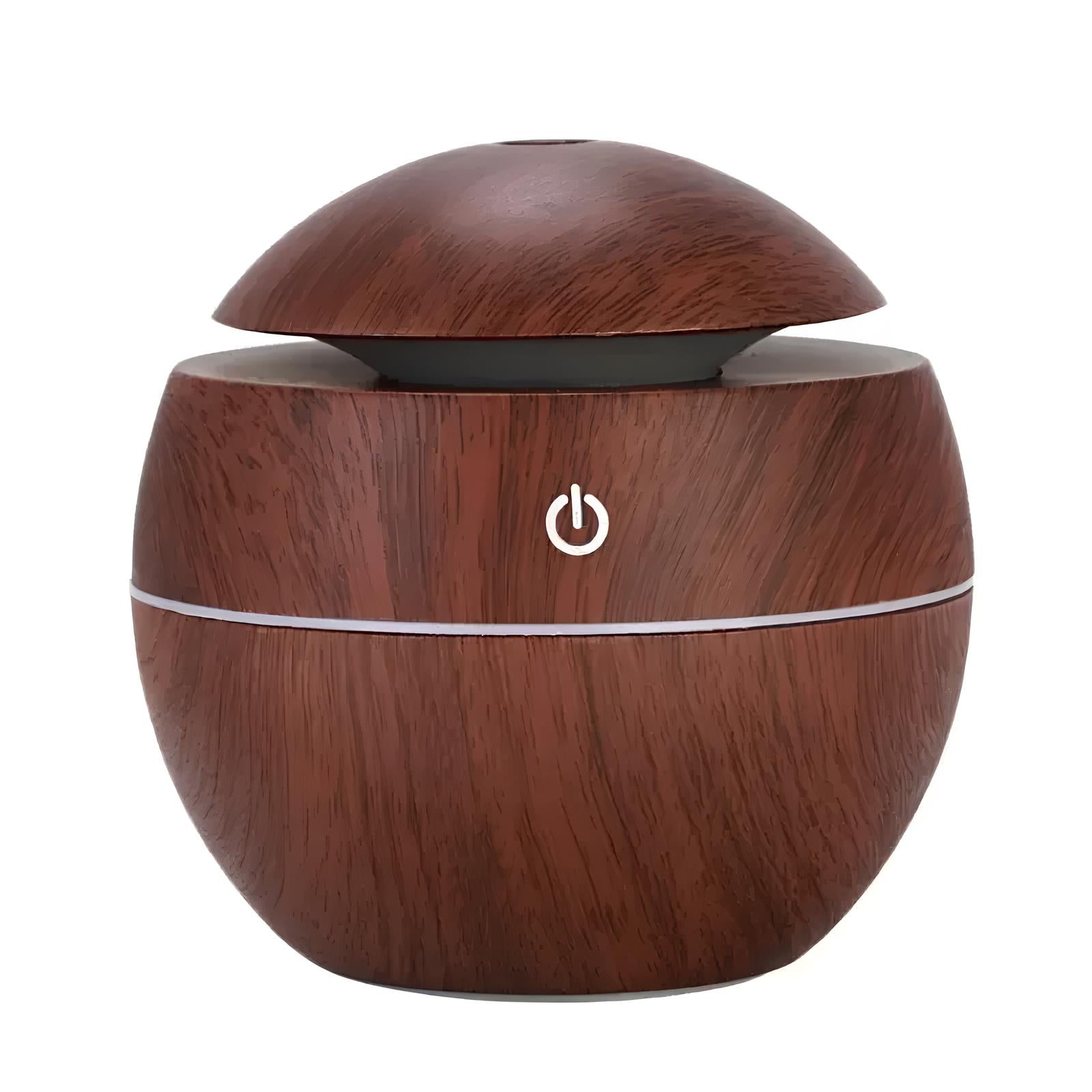Portable Aroma Diffuser And Humidifier 130ML with 7 Color LED Light - Homevalley.co.uk