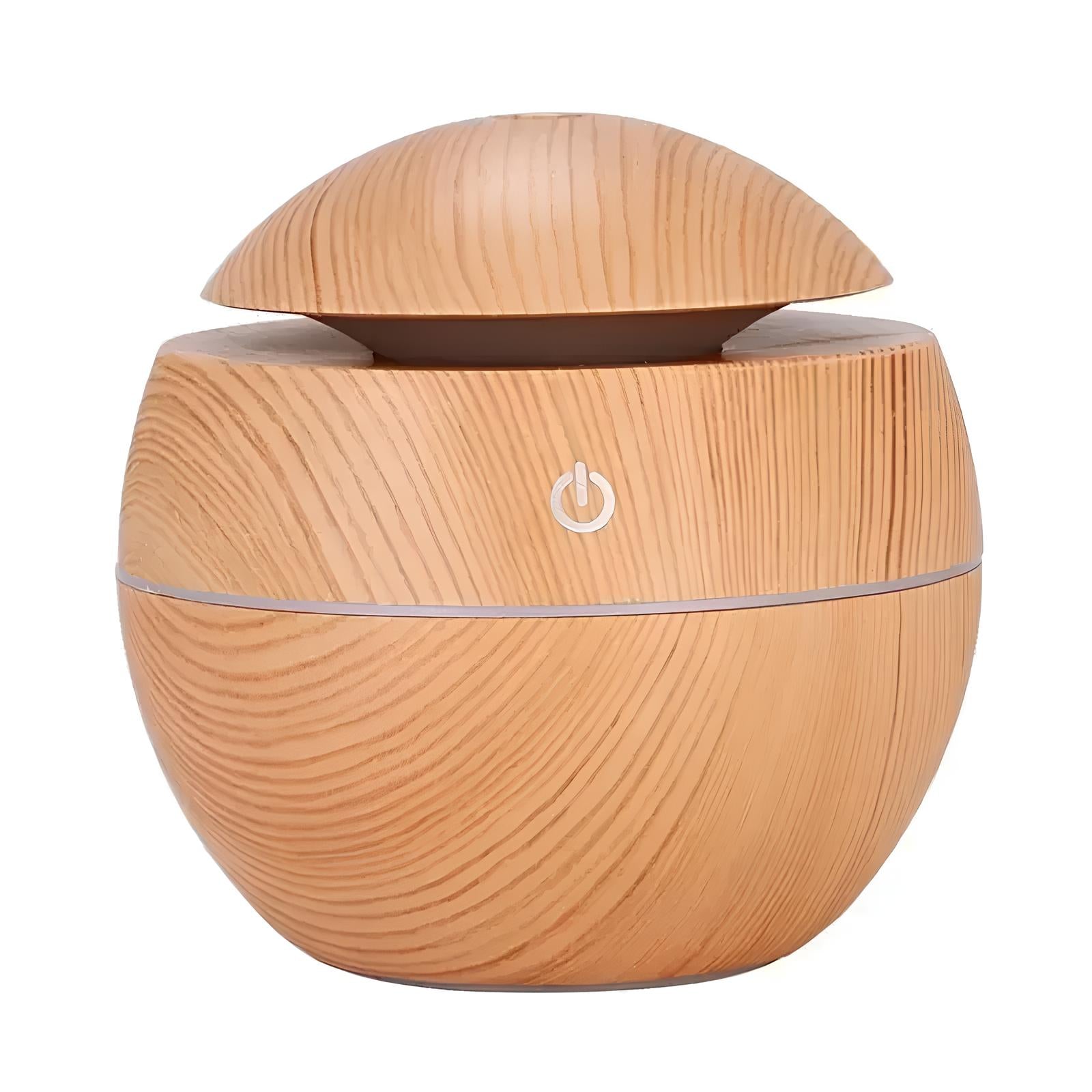 Portable Aroma Diffuser And Humidifier 130ML with 7 Color LED Light - Homevalley.co.uk