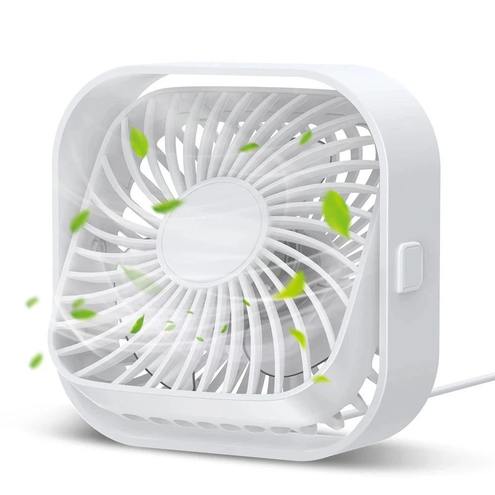 Portable Mini Fan, 360°Rotatable, USB - Homevalley.co.uk