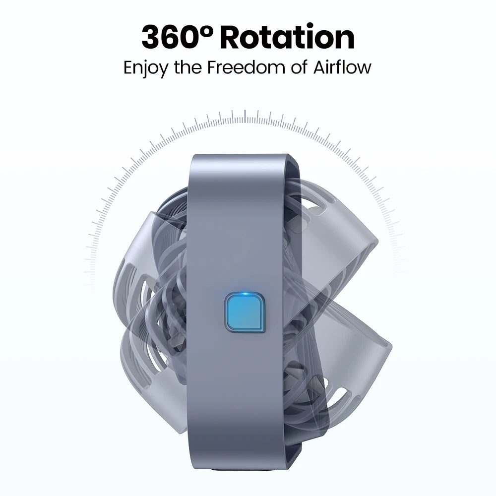 Portable Mini Fan, 360°Rotatable, USB - Homevalley.co.uk