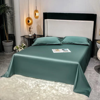 Premium Hotel Quality 1Pc Flat Sheet or pillow cases 1000TC Egyptian Cotton, Luxury Bedding Wrinkle, Stain and Fade Resistant - Homevalley.co.uk