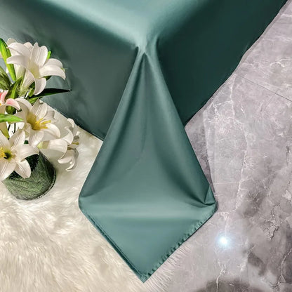 Premium Hotel Quality 1Pc Flat Sheet or pillow cases 1000TC Egyptian Cotton, Luxury Bedding Wrinkle, Stain and Fade Resistant - Homevalley.co.uk