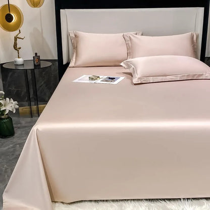 Premium Hotel Quality 1Pc Flat Sheet or pillow cases 1000TC Egyptian Cotton, Luxury Bedding Wrinkle, Stain and Fade Resistant - Homevalley.co.uk