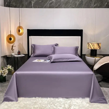 Premium Hotel Quality 1Pc Flat Sheet or pillow cases 1000TC Egyptian Cotton, Luxury Bedding Wrinkle, Stain and Fade Resistant - Homevalley.co.uk