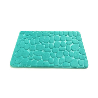 Raised Paver Bathroom Rug Non-Slip Memory Foam – Stylish, Soft, and Safe for Your Bathroom - Homevalley.co.uk