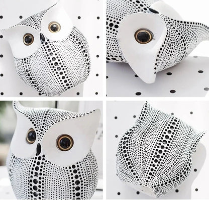 Resin Owl Figurine - Homevalley.co.uk