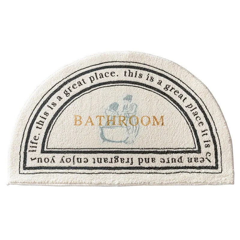 Retro Bathroom Plush Carpet – Soft, Stylish, and Comfortable for Your Home - Homevalley.co.uk