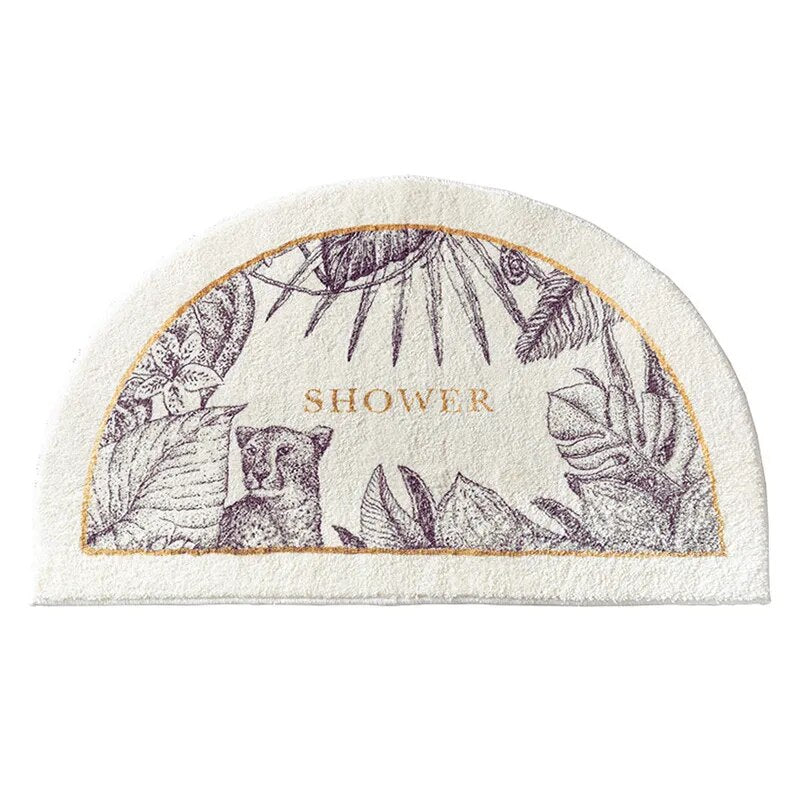 Retro Bathroom Plush Carpet – Soft, Stylish, and Comfortable for Your Home - Homevalley.co.uk