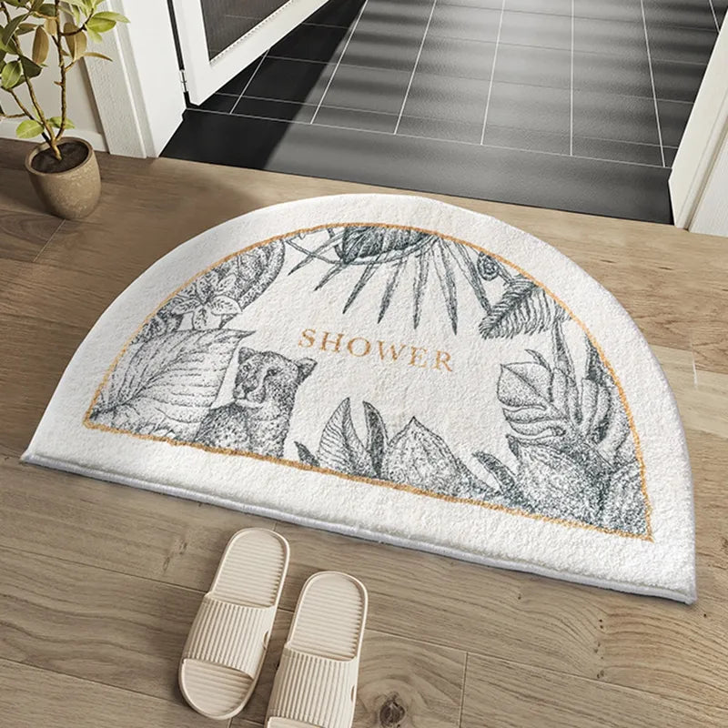 Retro Bathroom Plush Carpet – Soft, Stylish, and Comfortable for Your Home - Homevalley.co.uk