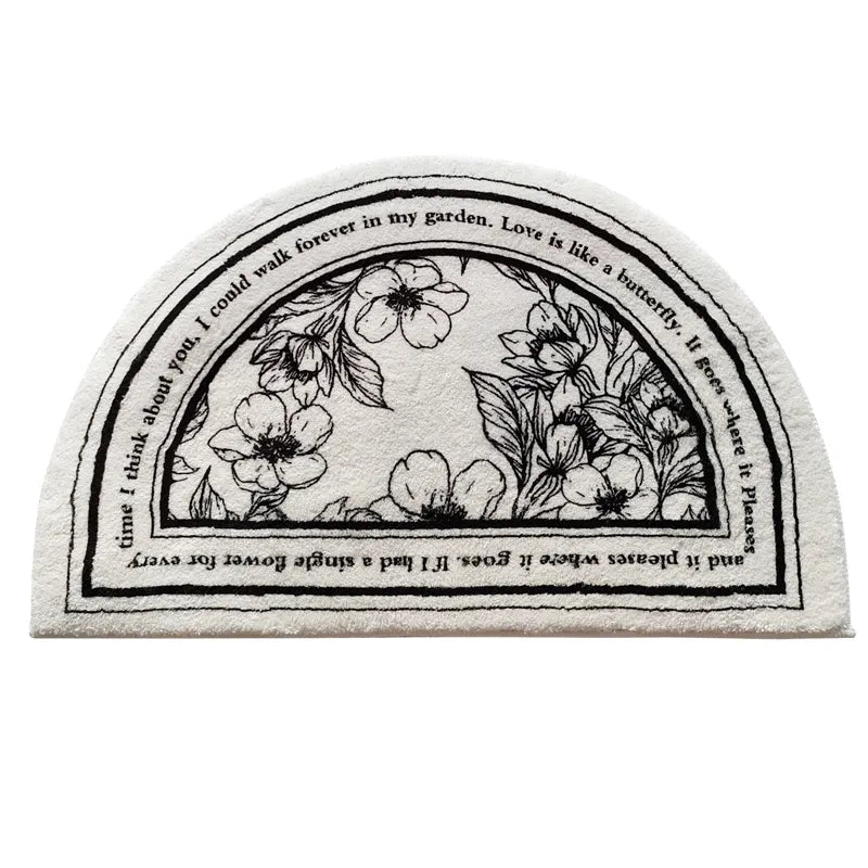 Retro Bathroom Plush Carpet – Soft, Stylish, and Comfortable for Your Home - Homevalley.co.uk