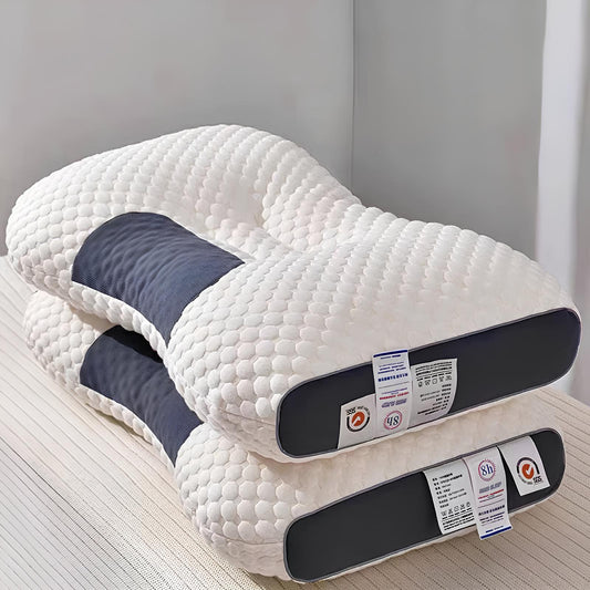 Reverse Traction Single Neck Pillow, 48 X 74cm - Homevalley.co.uk