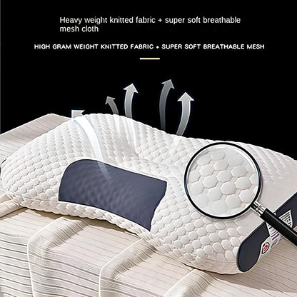 Reverse Traction Single Neck Pillow, 48 X 74cm - Homevalley.co.uk
