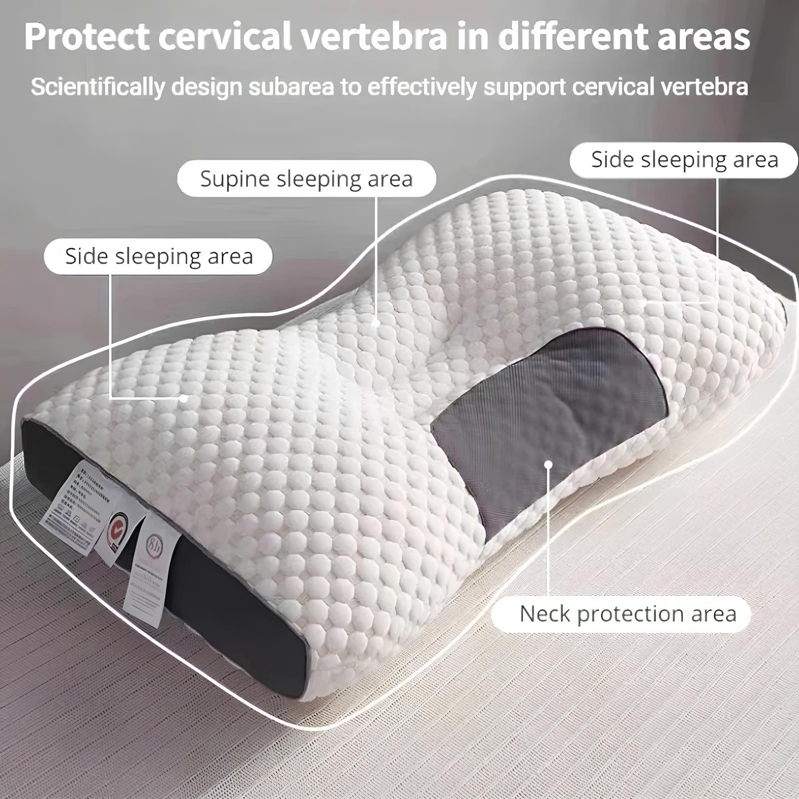 Reverse Traction Single Neck Pillow, 48 X 74cm - Homevalley.co.uk