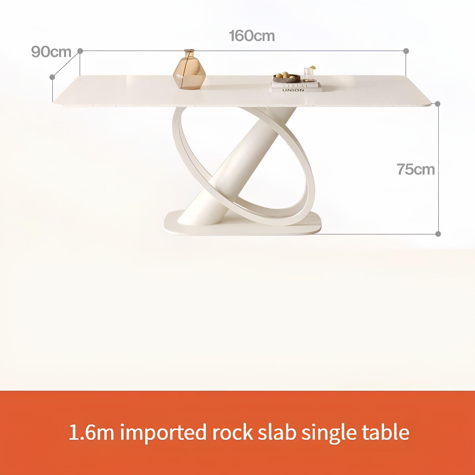 Rock Slab Dining Table And Chairs - Homevalley.co.uk