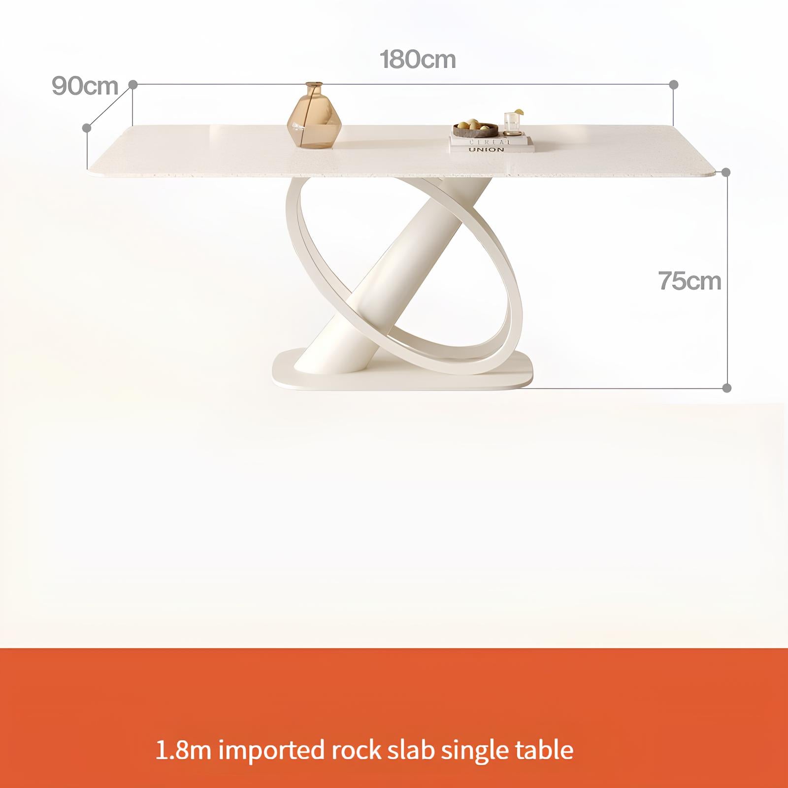 Rock Slab Dining Table And Chairs - Homevalley.co.uk