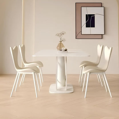 Rock Slab Dining Table And Chairs - Homevalley.co.uk