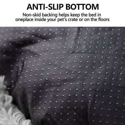 Round Fluffy Cat / Dog Bed - Homevalley.co.uk
