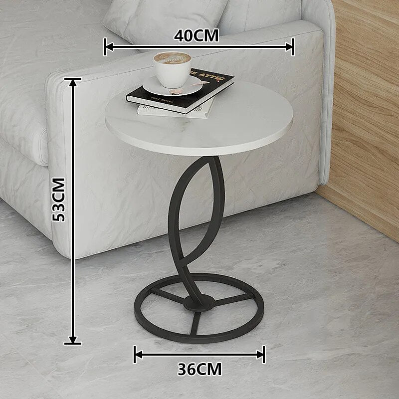 Round Small Side Table - Homevalley.co.uk