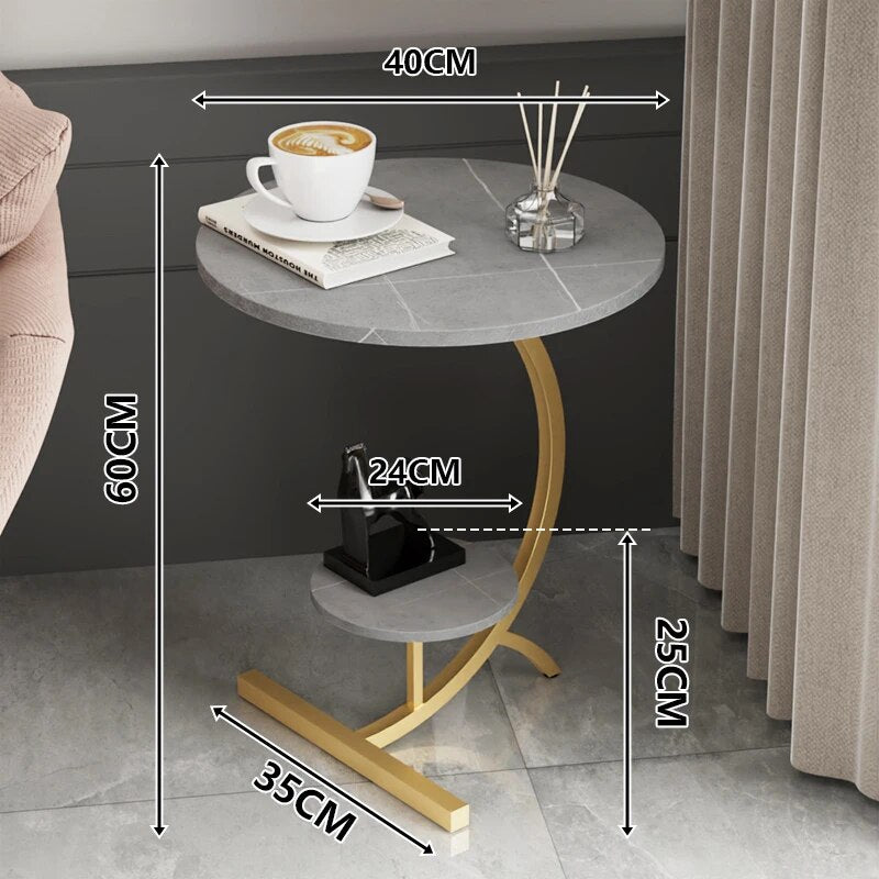 Round Small Side Table - Homevalley.co.uk