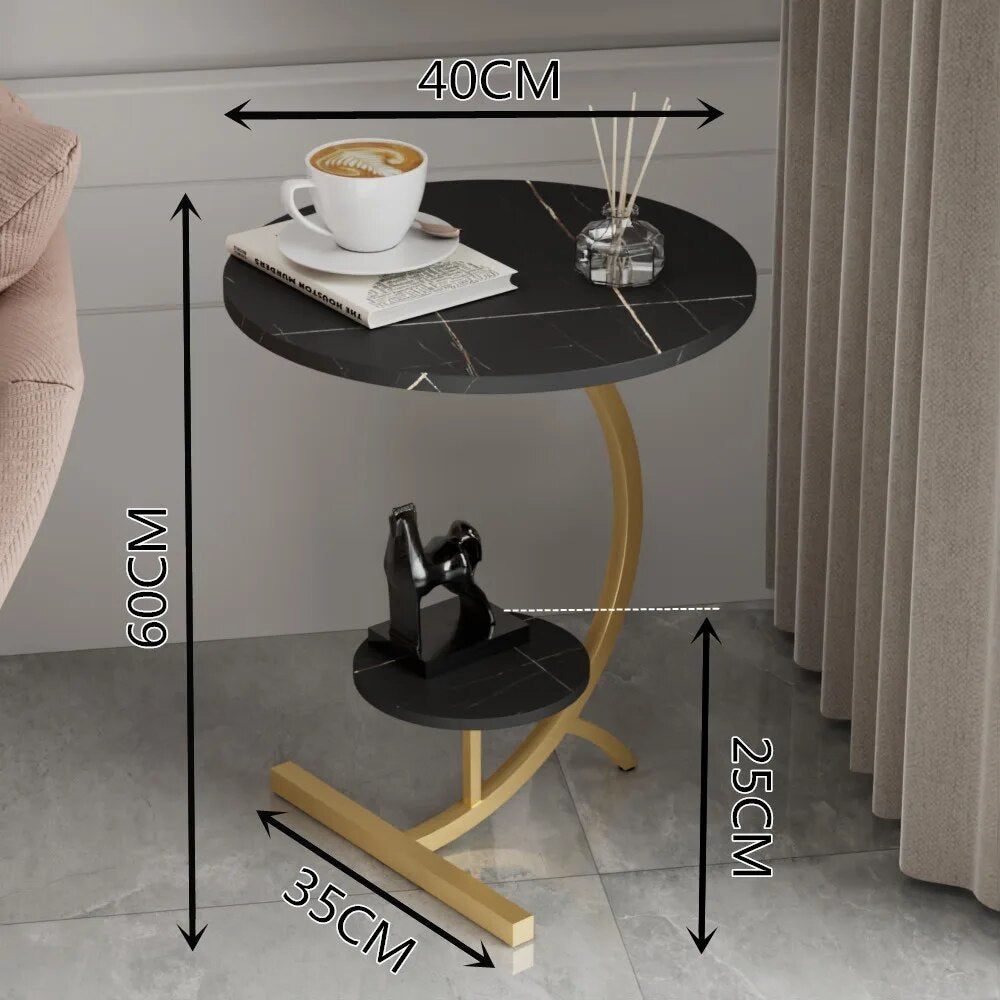Round Small Side Table - Homevalley.co.uk