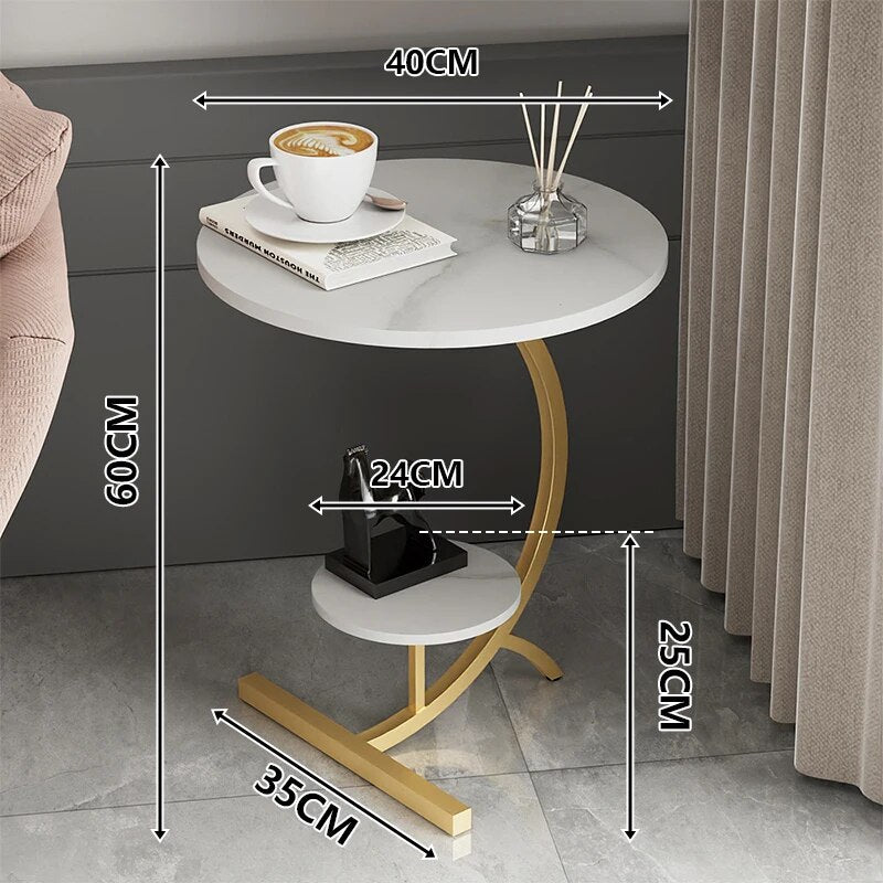 Round Small Side Table - Homevalley.co.uk