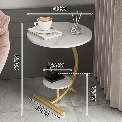 Round Small Side Table - Homevalley.co.uk
