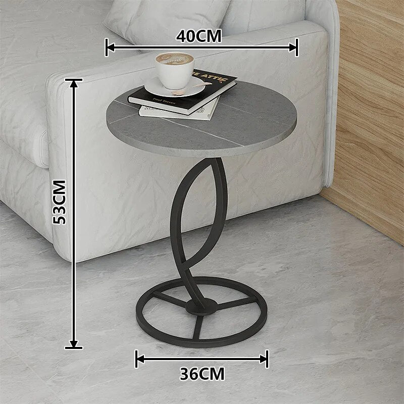 Round Small Side Table - Homevalley.co.uk